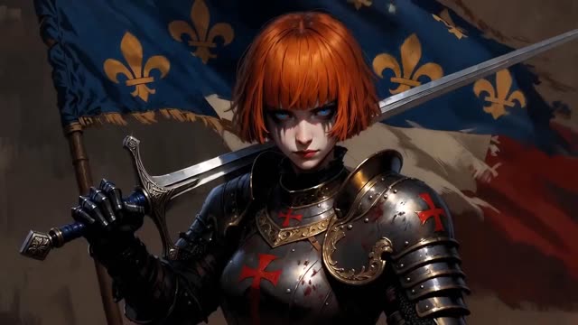 JEANNE D'ARC - Fleur de Lys